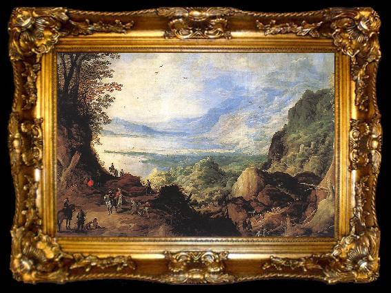 framed  MOMPER, Joos de Landscape, ta009-2